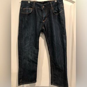 Chip & Pepper l Dark Wash l Stella Capri Jeans l Size 28